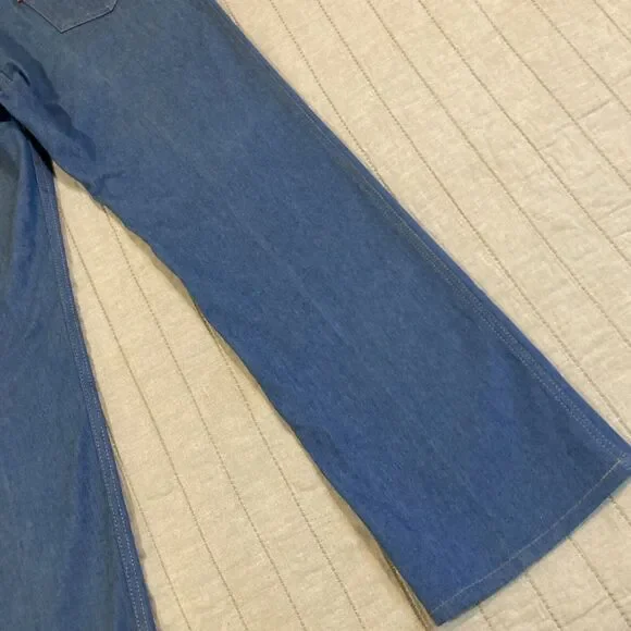 Vtg Levis For Men Size 36 30 Blue Denim WPL 423 Orange Tab Made In USAskosh